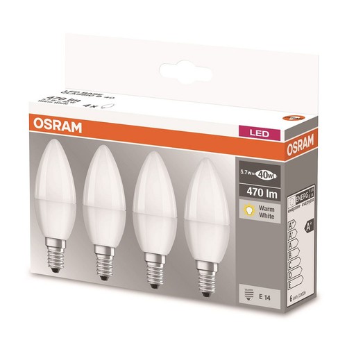 Osram led c35 kerze base - 4,